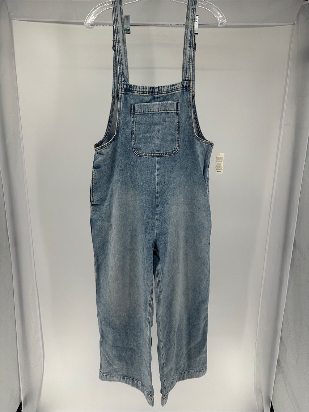 aerie Light Blue Denim Women's Overalls